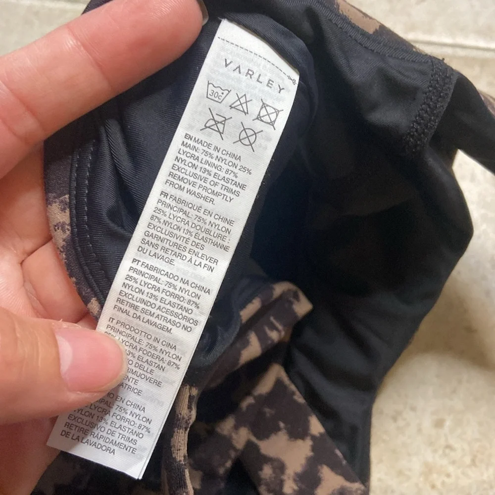 VARLEY size S Bralette Sports Bra 'Let's Go Staunton" - Picture 4 of 4
